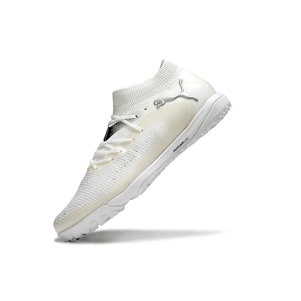 Chuteira Society Puma Future 8 TF Branco | Conforto e Controle