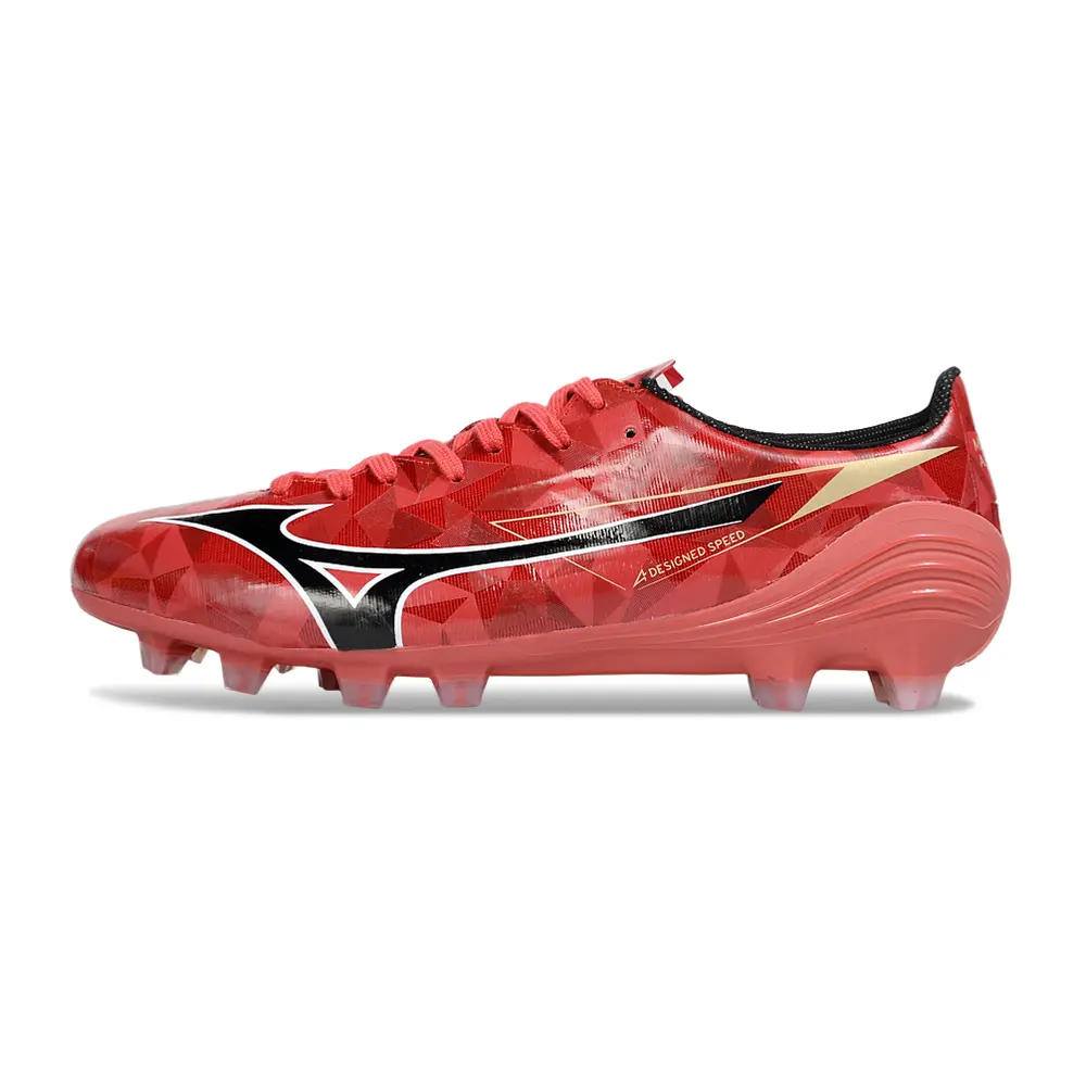 Chuteira Campo Mizuno Alpha II FG | Velocidade e Leveza