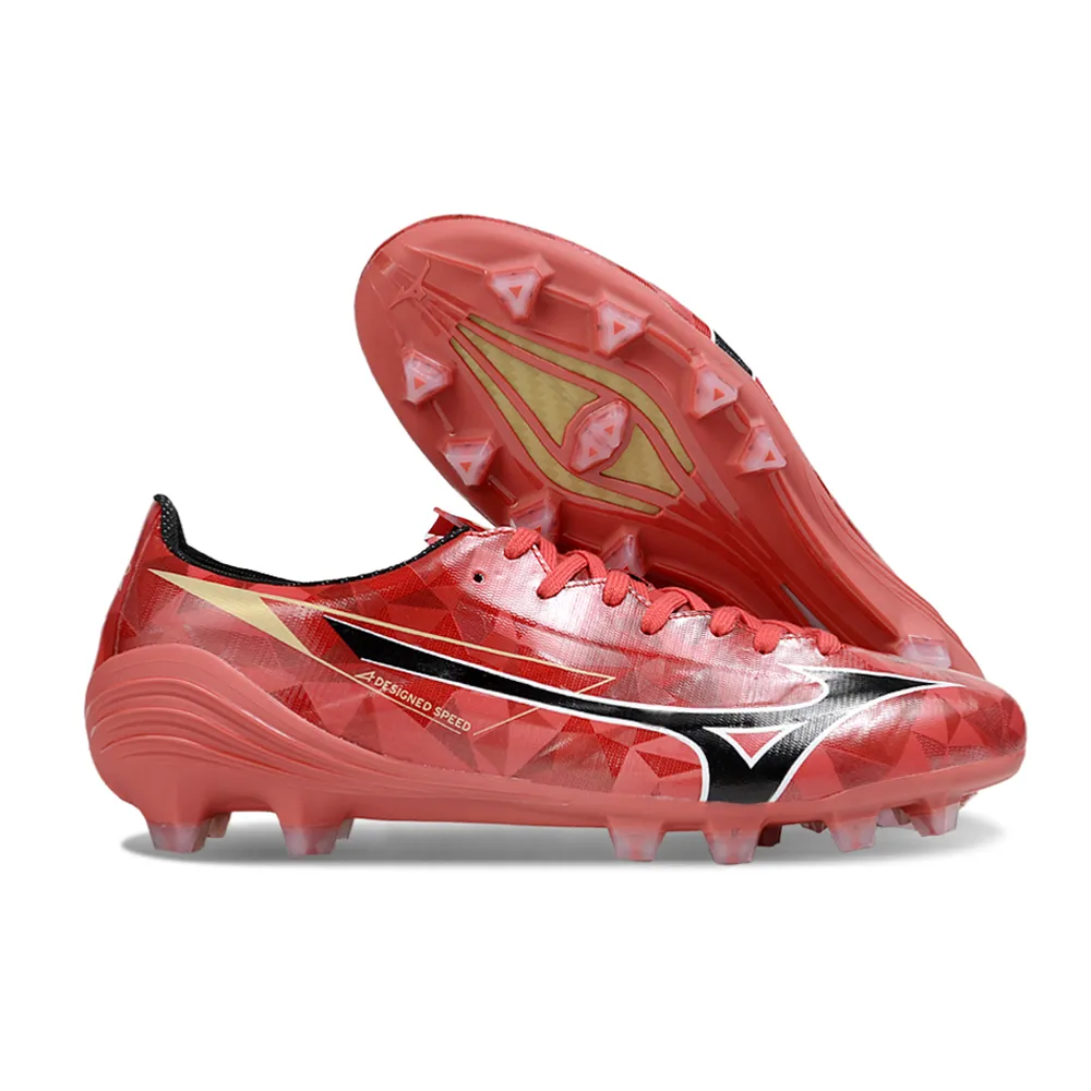 Chuteira Campo Mizuno Alpha II FG | Velocidade e Leveza