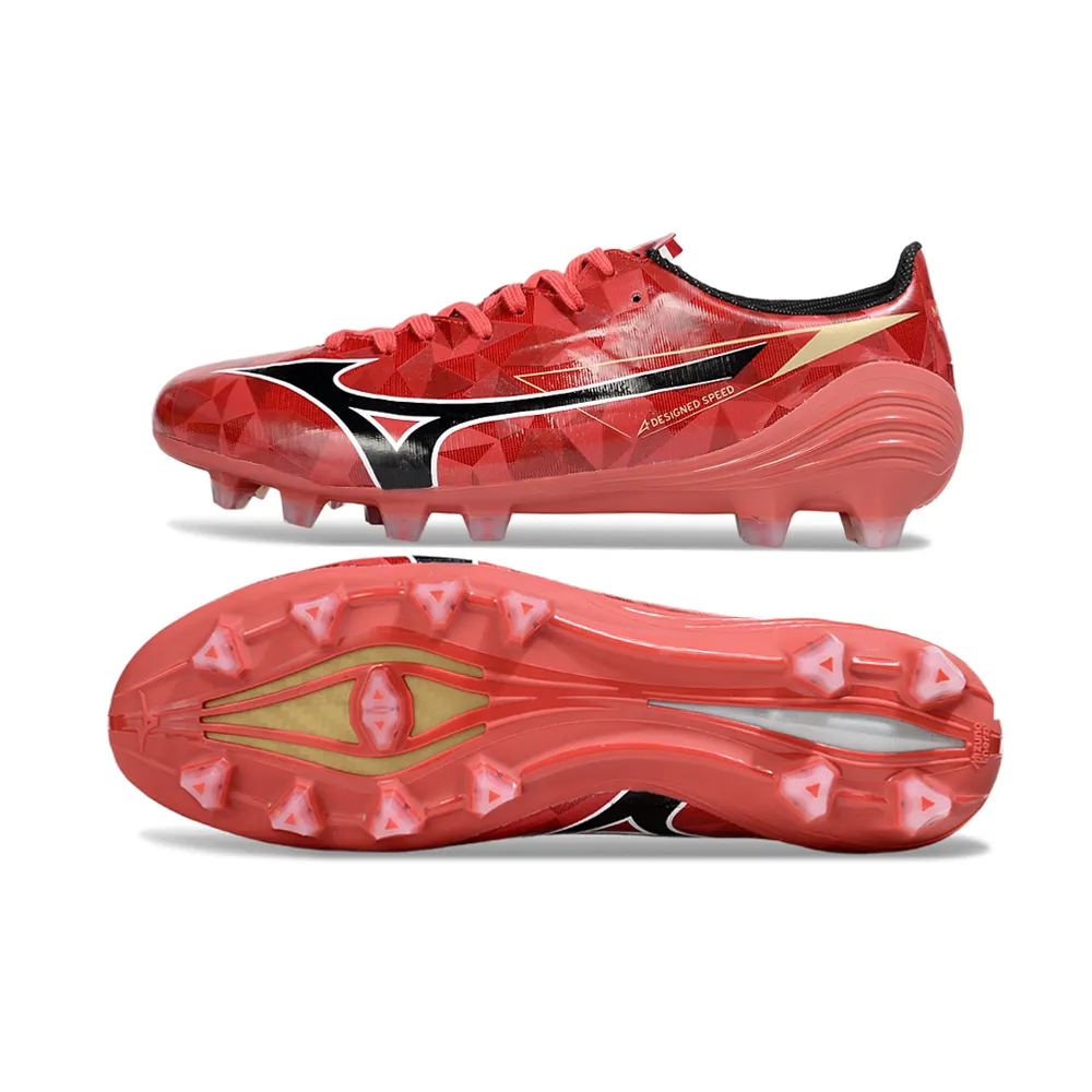 Chuteira Campo Mizuno Alpha II FG | Velocidade e Leveza