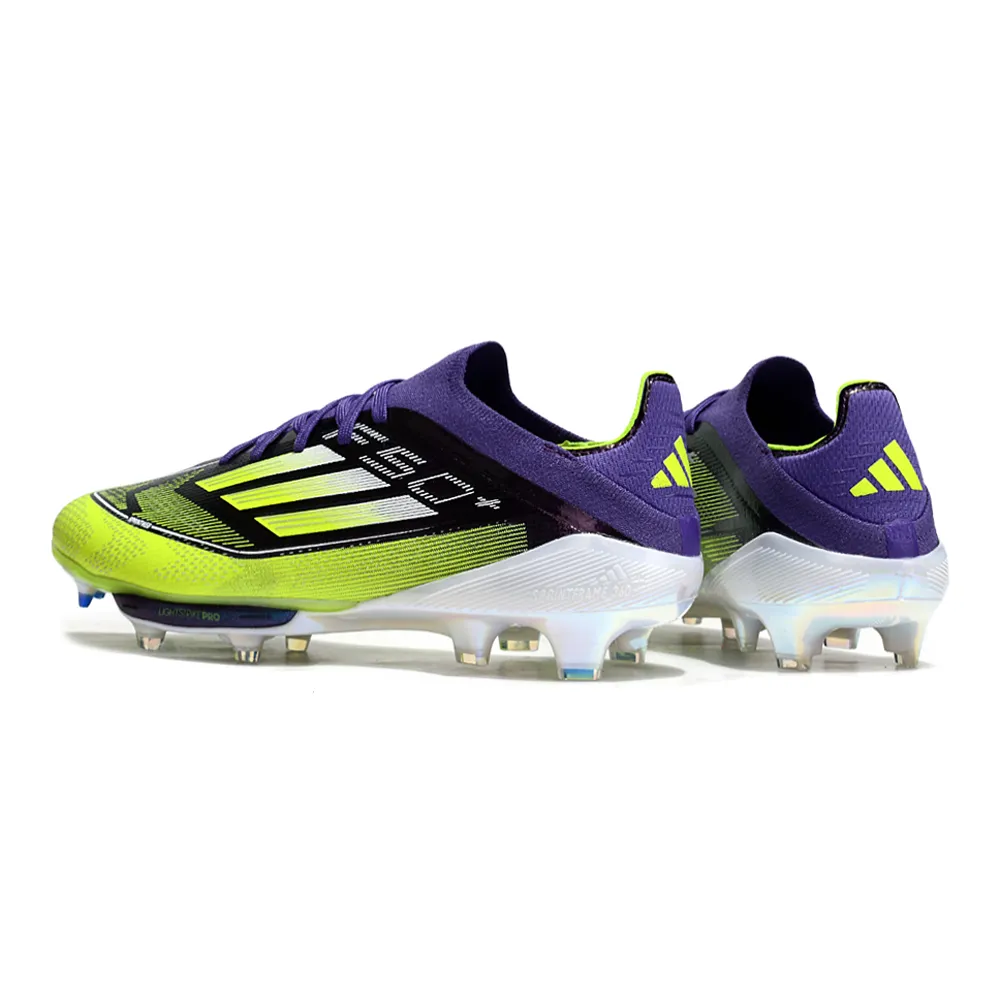 Chuteira Campo Adidas F50+ FG | Velocidade - Visual Icônico