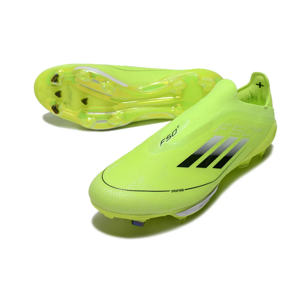 Chuteira Campo Adidas F50+ LL FG Verde | Velocidade Top