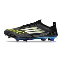 Chuteira Campo Adidas F50+ FG | Velocidade - Preto e Amarelo - imagem 1