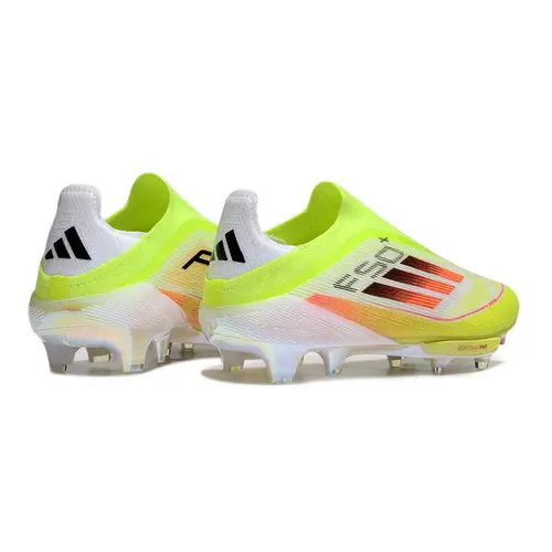 Chuteira Campo Adidas F50+ LL FG Verde e Laranja