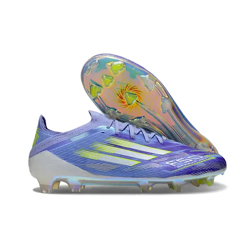 Chuteira Campo Adidas F50 FG Roxo e Verde - Sparkfusion