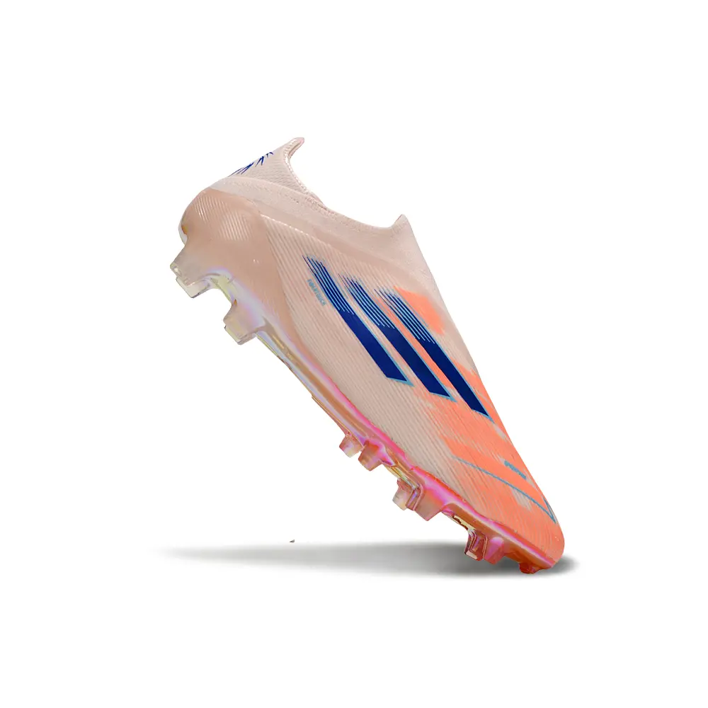 Chuteira Campo Adidas F50 LL FG Rosa e Azul | Velocidade e impacto