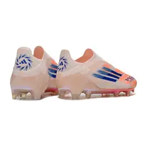 Chuteira Campo Adidas F50 LL FG Rosa e Azul | Velocidade e impacto - imagem 6