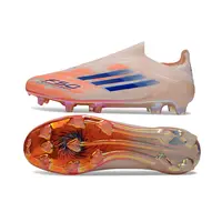 Chuteira Campo Adidas F50 LL FG Rosa e Azul | Velocidade e impacto - imagem 2