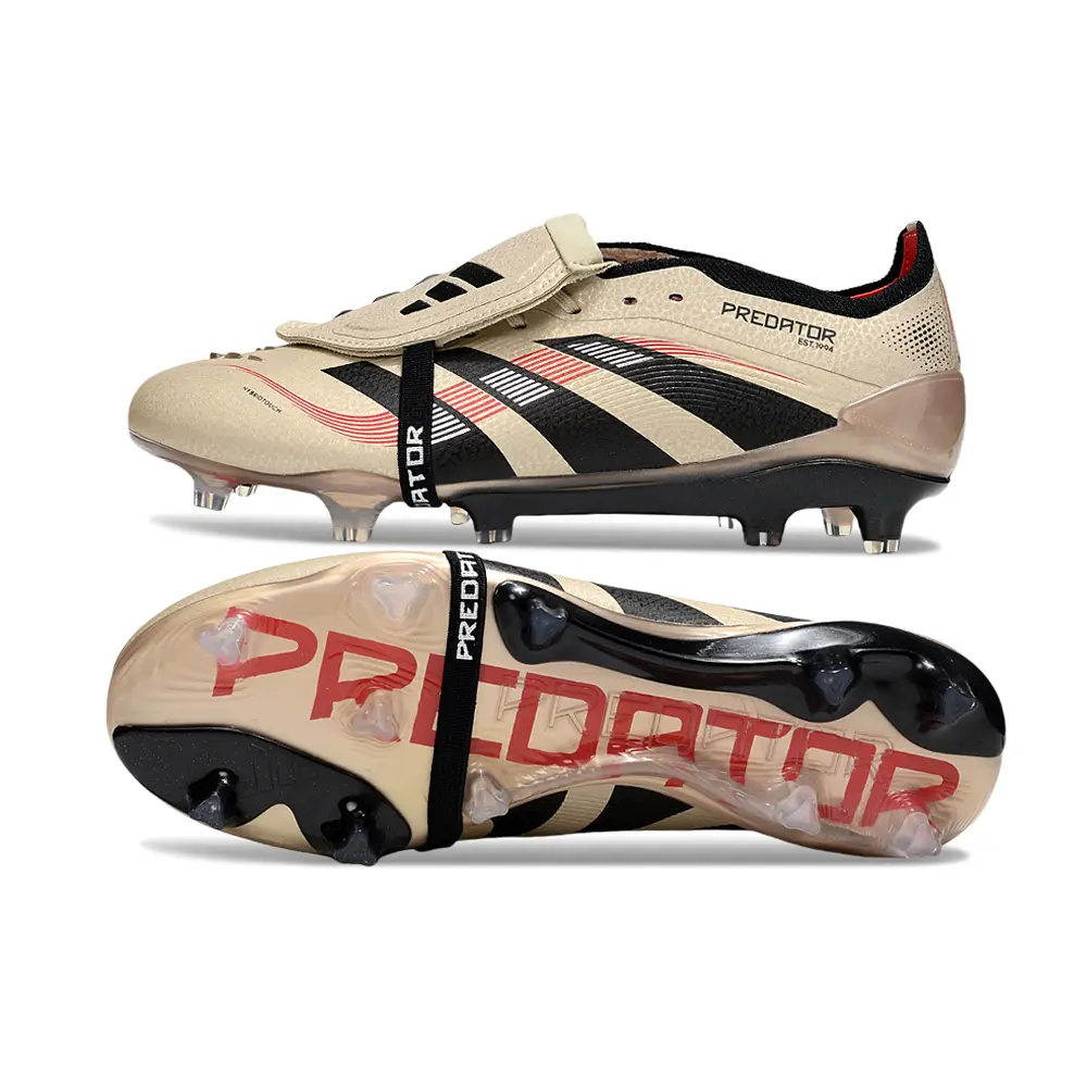 Chuteira Campo Adidas Predator Elite FG Dourado
