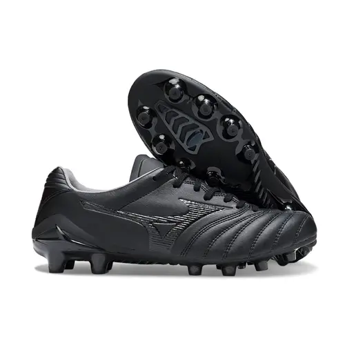 Chuteira Campo Mizuno Morelia Neo 4 Beta FG ''Innovation'' Preto