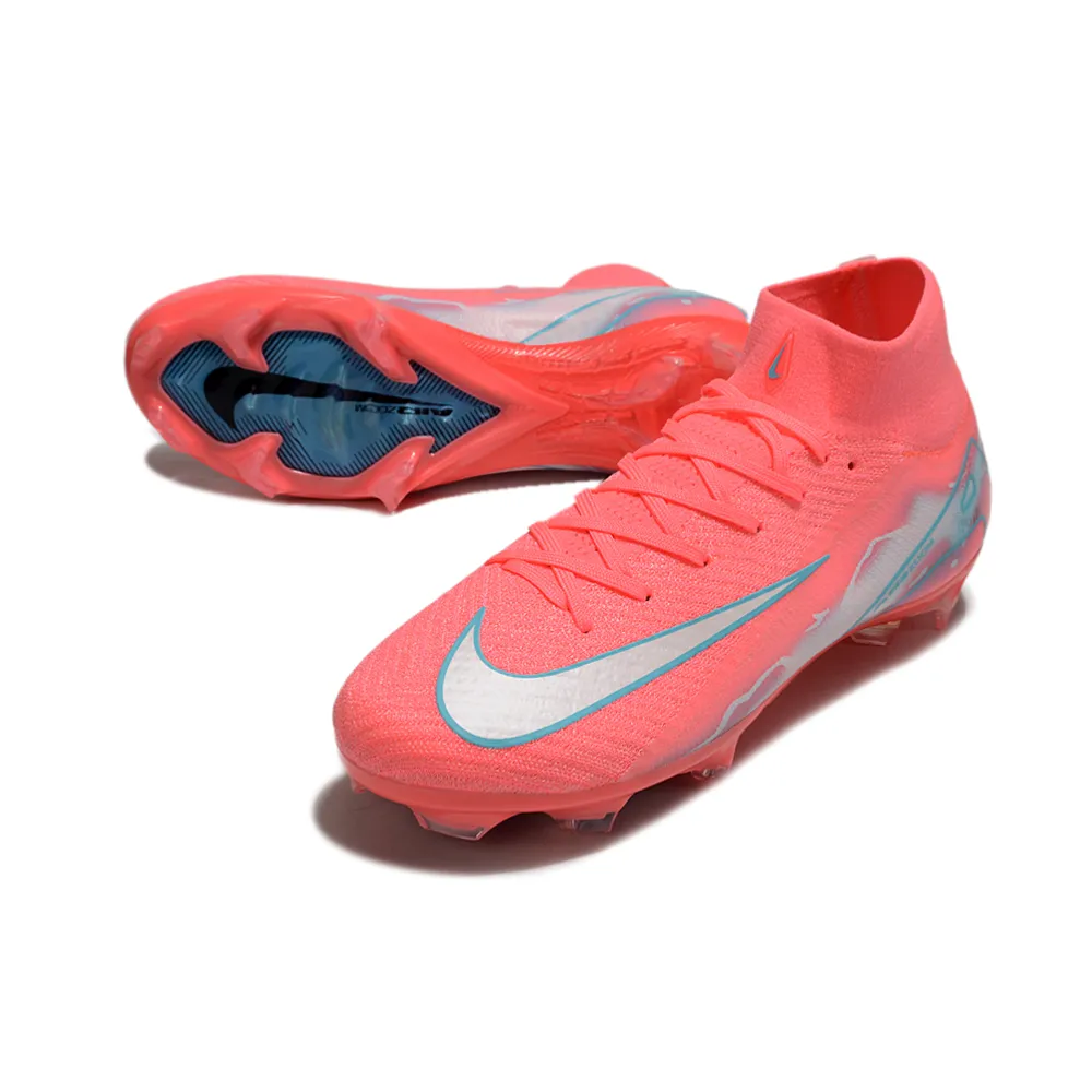 Chuteira Nike Mercurial Superfly 10 Elite FG | Rosa e Azul