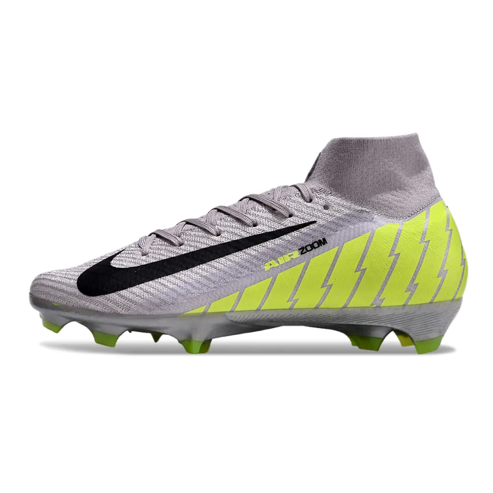 Chuteira Campo Nike Mercurial Superfly 10 Elite FG Prata