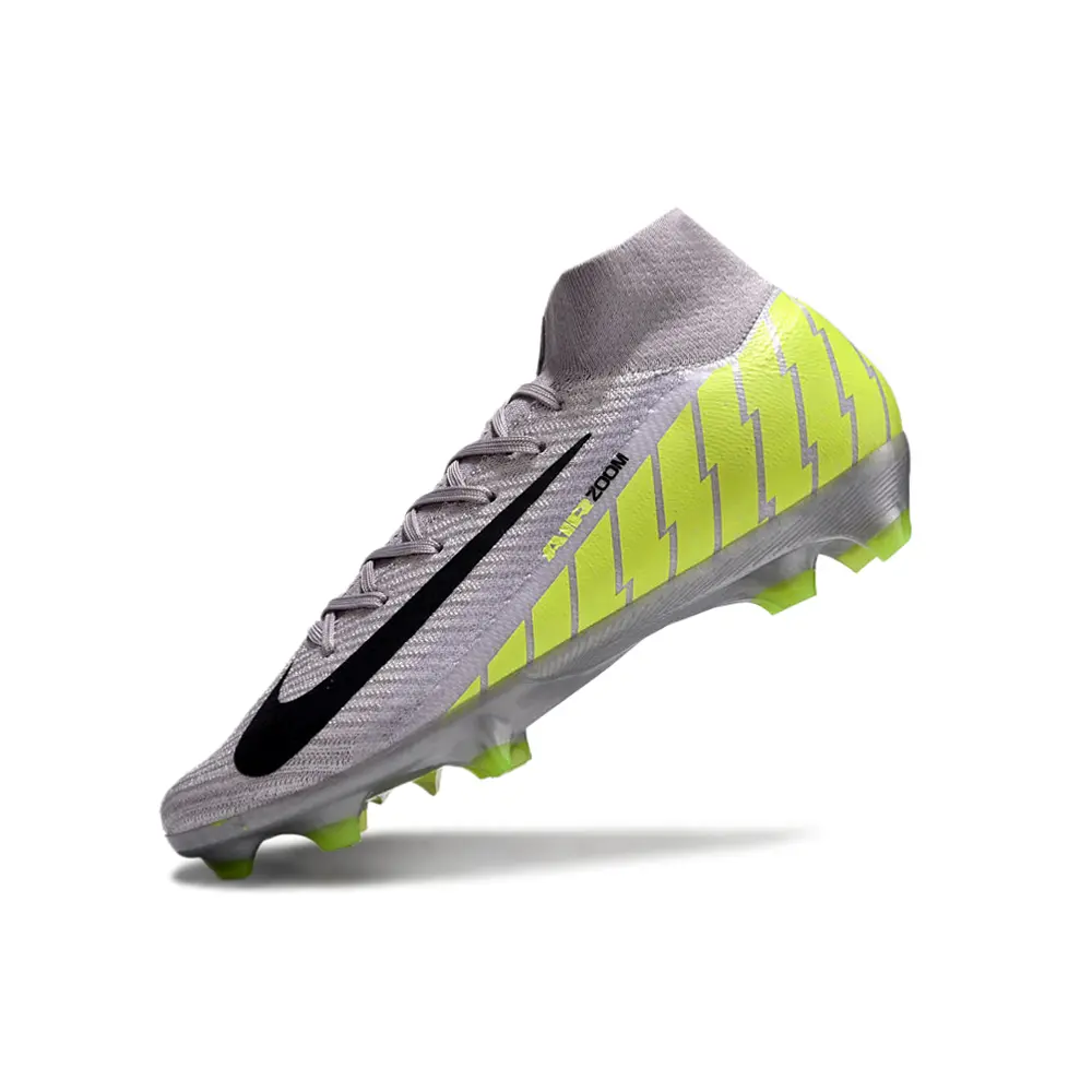 Chuteira Campo Nike Mercurial Superfly 10 Elite FG Prata
