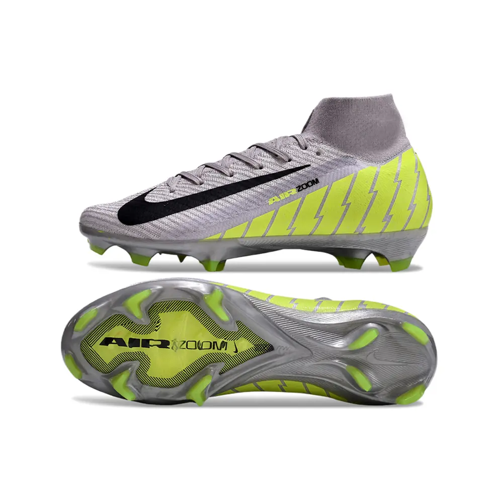 Chuteira Campo Nike Mercurial Superfly 10 Elite FG Prata