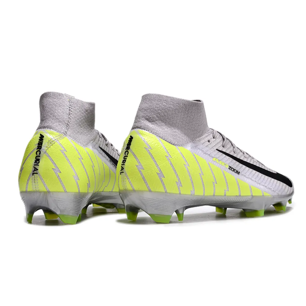 Chuteira Campo Nike Mercurial Superfly 10 Elite FG Prata