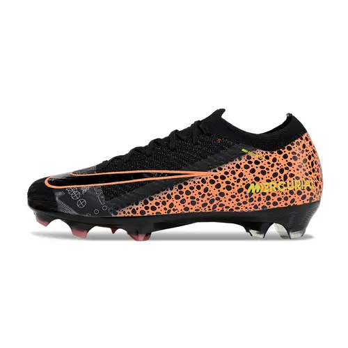 Chuteira Campo Nike Air Zoom Mercurial Vapor 16 Elite FG Preto e Laranja