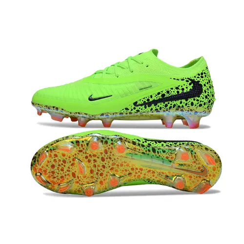 Chuteira Campo Nike Phantom GX 6 Elite FG Verde e Preto