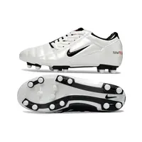 Chuteira Campo Nike Total 90 FG | Branco e Preto - imagem 5
