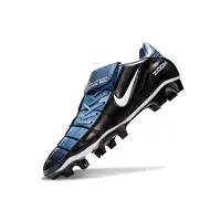 Chuteira Nike Total 90 FG - Campo Preto e Azul - imagem 3