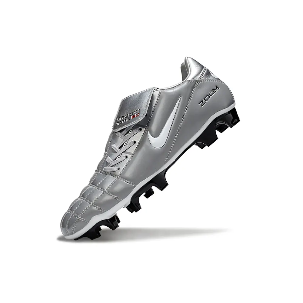 Chuteira Campo Nike Total 90 FG Prata | Renovada