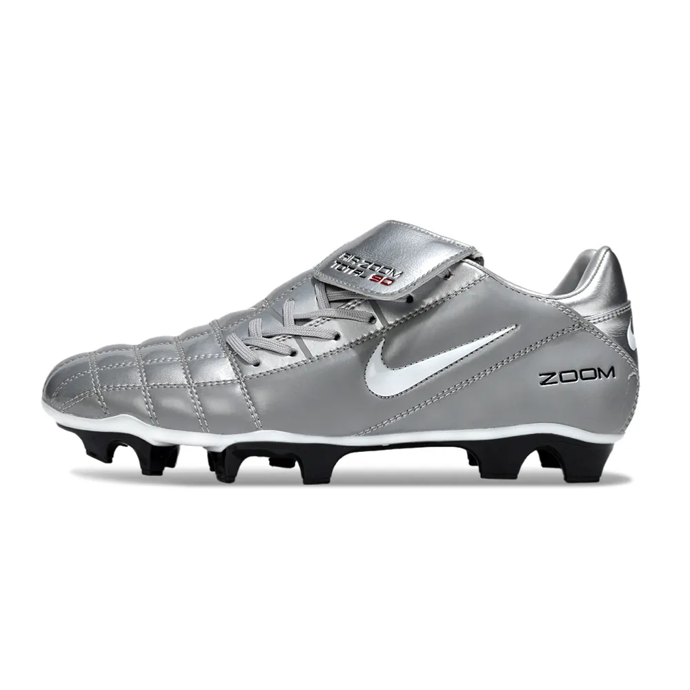Chuteira Campo Nike Total 90 FG Prata | Renovada