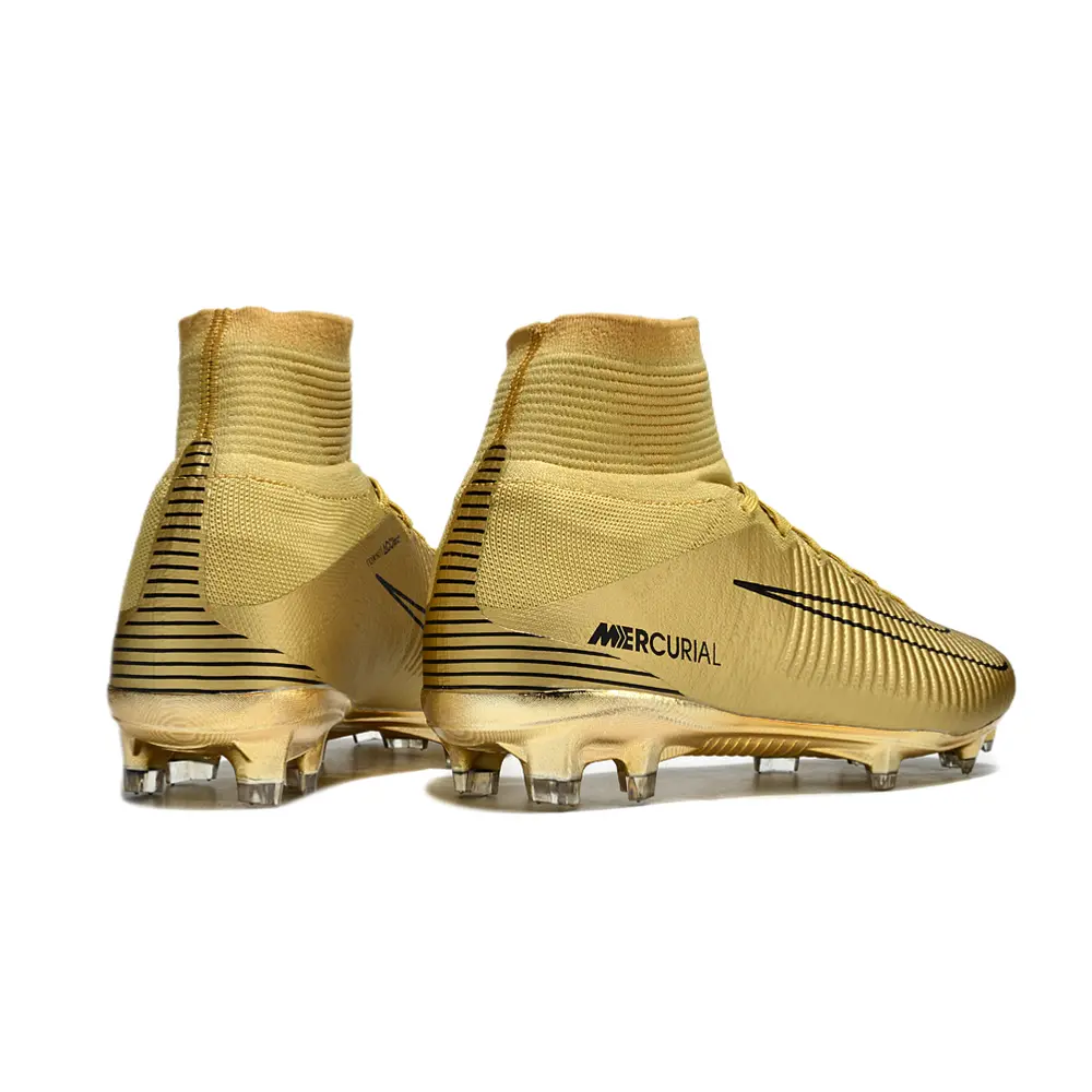 Chuteira Campo Nike Mercurial Superfly 5 Dourado | Dourado