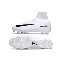 Chuteira Campo Nike Mercurial | Retrô Branca Velocidade - imagem 7
