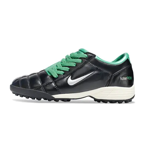 Chuteira Society Nike Total 90 TF Preto e Verde