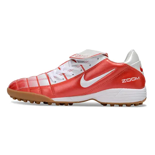 Chuteira Society Nike Total 90 TF Vermelho e Branco