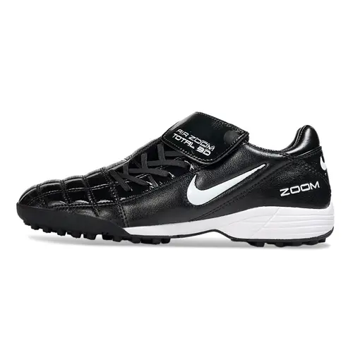 Chuteira Society Nike Total 90 TF Preto e Branco