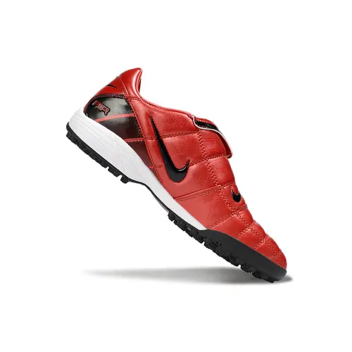 Chuteira Society Nike Total 90 TF Vermelho e Preto