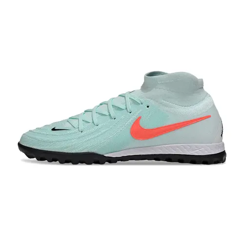 Chuteira Society Nike Phantom Luna 2 Elite TF Azul e Vermelho