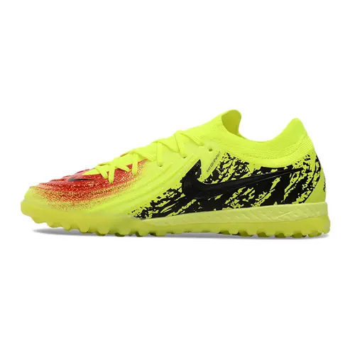Chuteira Society Nike Phantom GX 2 Elite TF Amarelo, Vermelho e Preto