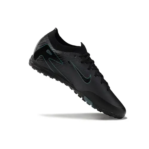 Chuteira Society Nike Air Zoom Mercurial Vapor 16 Elite TF Preto e Azul