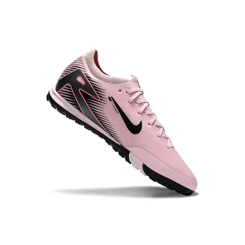 Chuteira Society Nike Air Zoom Mercurial Vapor 16 Elite TF Rosa e Preto