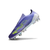 Chuteira Campo Adidas F50 Ponta de Alumínio Roxo e Verde | Velocidade - imagem 3