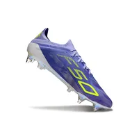 Chuteira Campo Adidas F50+ LL Ponta de Aluminio Roxo e Verde | Leve - imagem 4