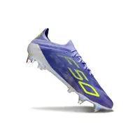 Chuteira Campo Adidas F50+ LL Ponta de Aluminio Roxo e Verde | Leve - imagem 4