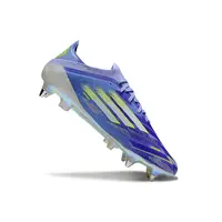 Chuteira Campo Adidas F50 Ponta de Alumínio Roxo e Verde - imagem 4