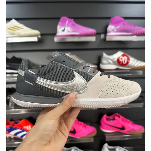 Chuteira Futsal Nike Street Gato IC Cinza