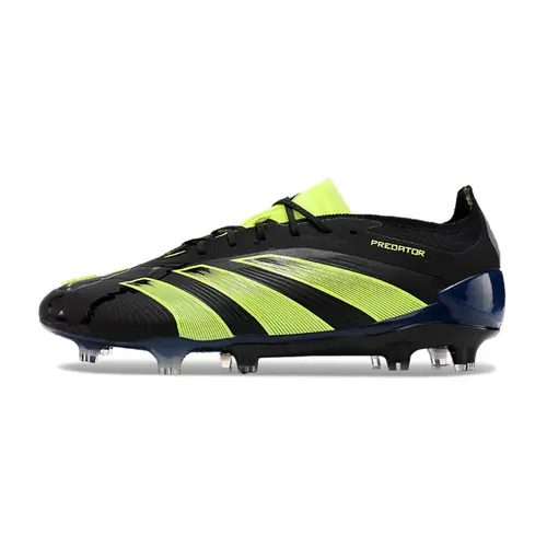 Chuteira Campo Adidas Predator Elite FG Preta e Verde - Edition Merky Pack