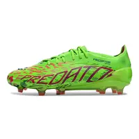 Chuteira Campo Adidas Predator Elite FG Verde e Rosa - Mystic Victory - imagem 1