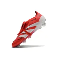 Chuteira Campo Adidas Predator | Trava Alumínio Vermelha - imagem 4