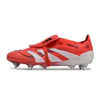 Chuteira Campo Adidas Predator | Trava Alumínio Vermelha - imagem 1