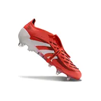Chuteira Campo Adidas Predator | Trava Alumínio Vermelha - imagem 5