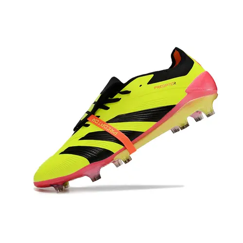 Chuteira Campo Adidas Predator FT 30 Elite FG Amarelo, Preto e Vermelho - Energy Citrus Pack