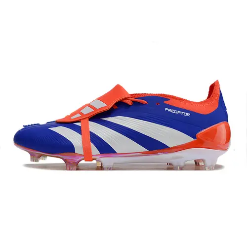 Chuteira Campo Adidas Predator FT 30 Elite FG Azul, Vermelha e Branca - Advancement Pack