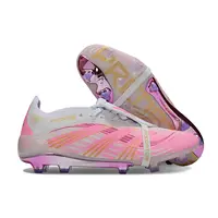 Chuteira Campo Adidas Predator FT 30 Elite FG Branco e Rosa - imagem 4