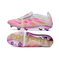 Chuteira Campo Adidas Predator FT 30 Elite FG Branco e Rosa - imagem 5