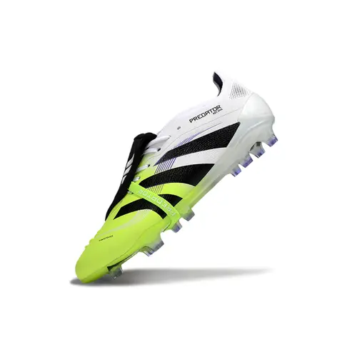 Chuteira Campo Adidas Predator FT 30 Elite FG Branco e Verde - Radiant Blaze
